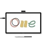 Wacom One 14 Drawing Tablet with Screen, 14” HD Full-Laminated Digital Art Tablet with Creative...
