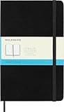 Moleskine Classic Notebook, Large, Dotted, Black, Hard Cover (5 x 8.25)