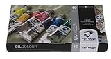 Van Gogh Oil Color Paint, 10x20ml Tubes, Basic Set