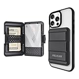 Pelican MagSafe Wallet for iPhone - Heavy Duty MIL-STD Snap-On Phone Magnetic Wallet and Phone Card...