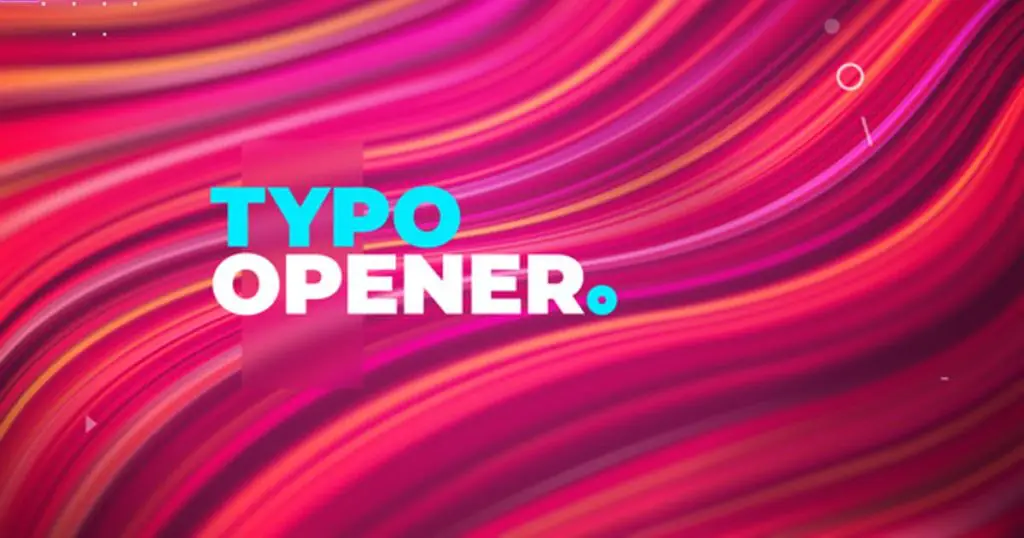 Dynamic Typography Opener