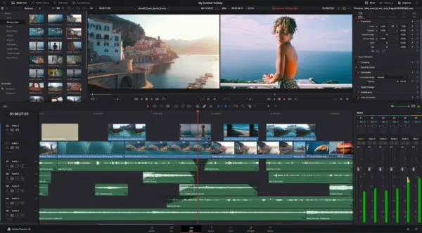DaVinci Resolve.