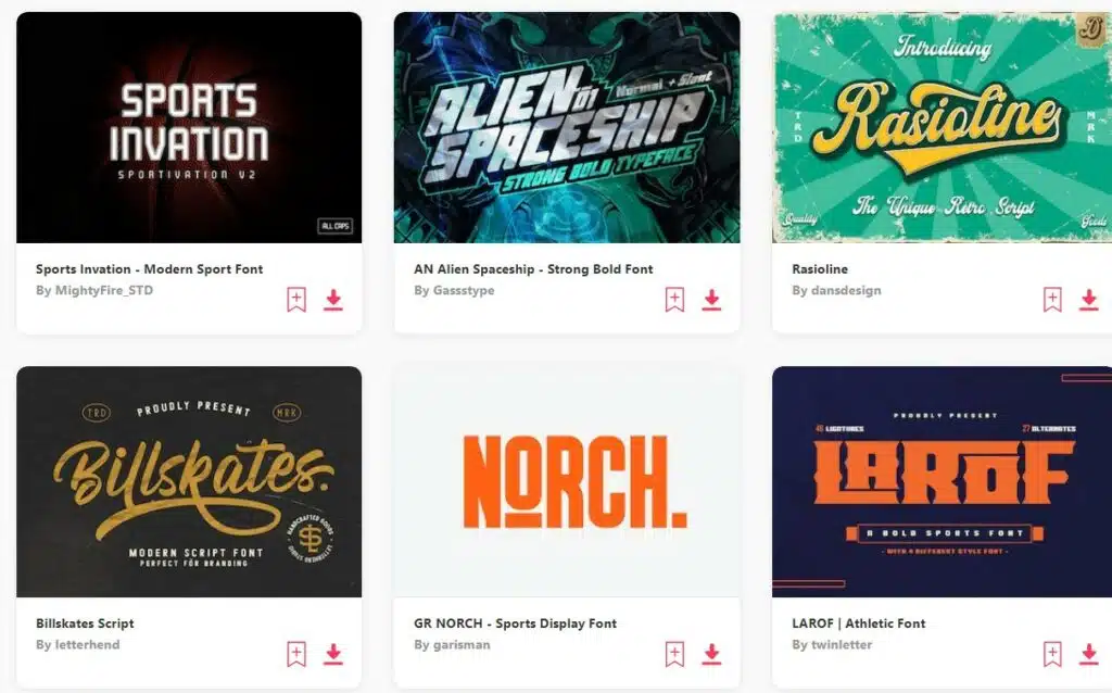 Basketball Fonts Main