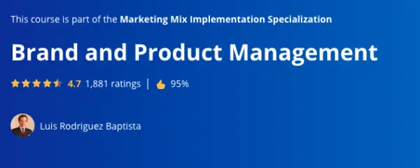 Brand and Product Management