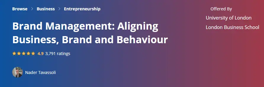 Brand Management Aligning Business, Brand and Behaviour