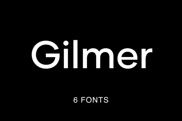 Gilmer – Geometric Sans Serif