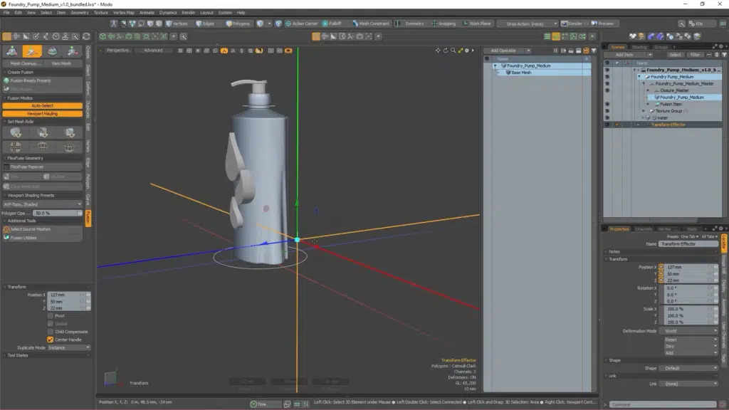 Modo Design Interface