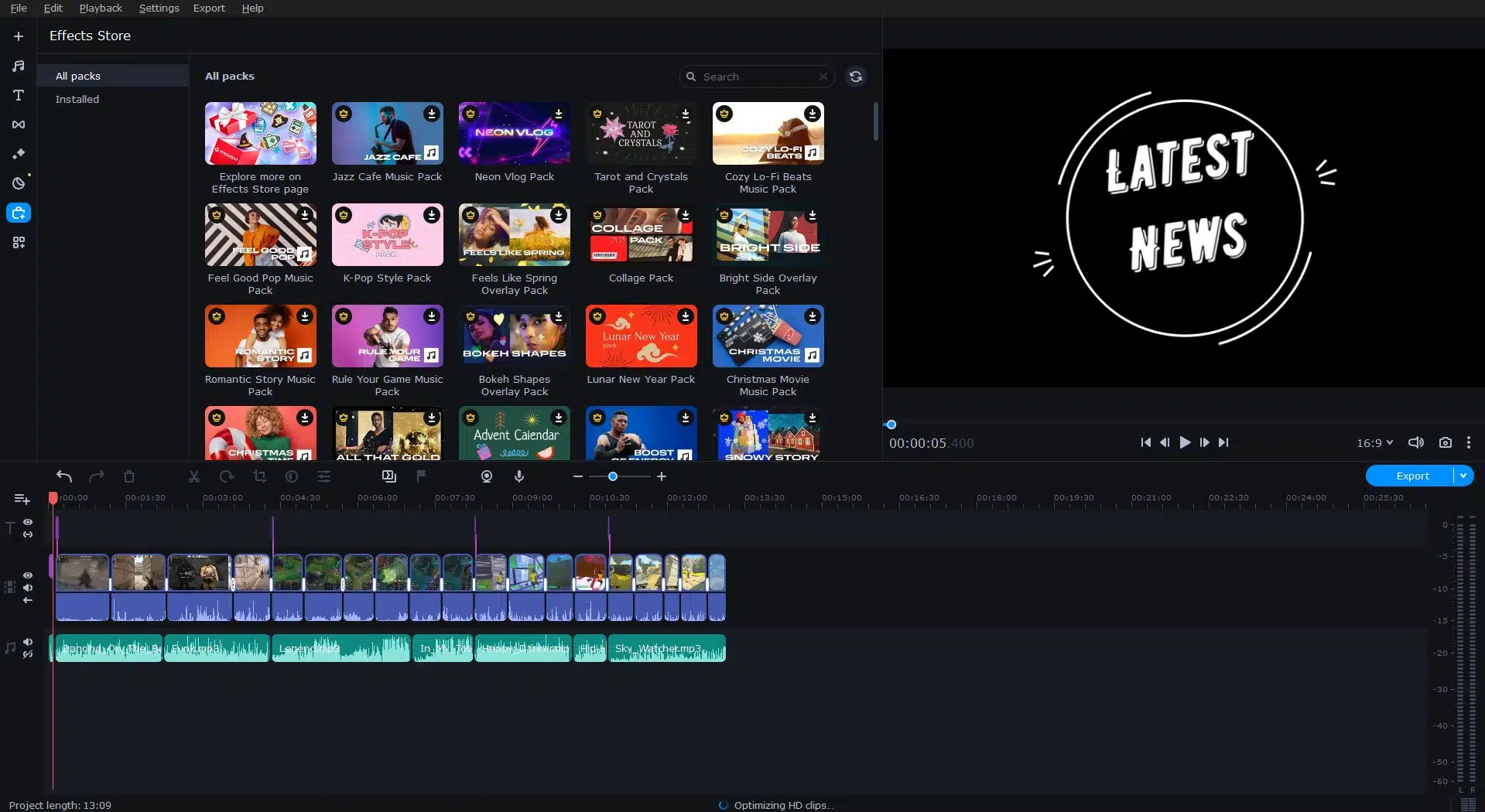 Movavi - Best Video Editing Software for YouTube