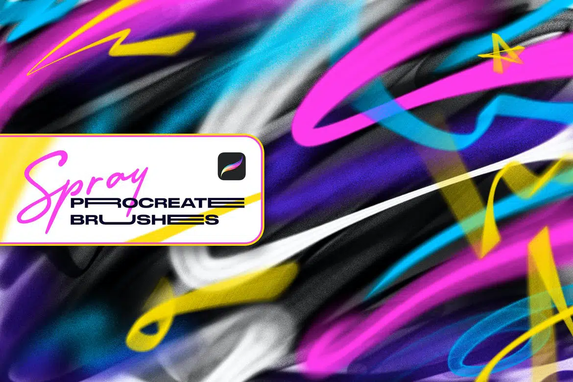 Best Spray Paint Brushes for Procreate