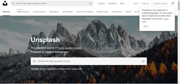 Unsplash