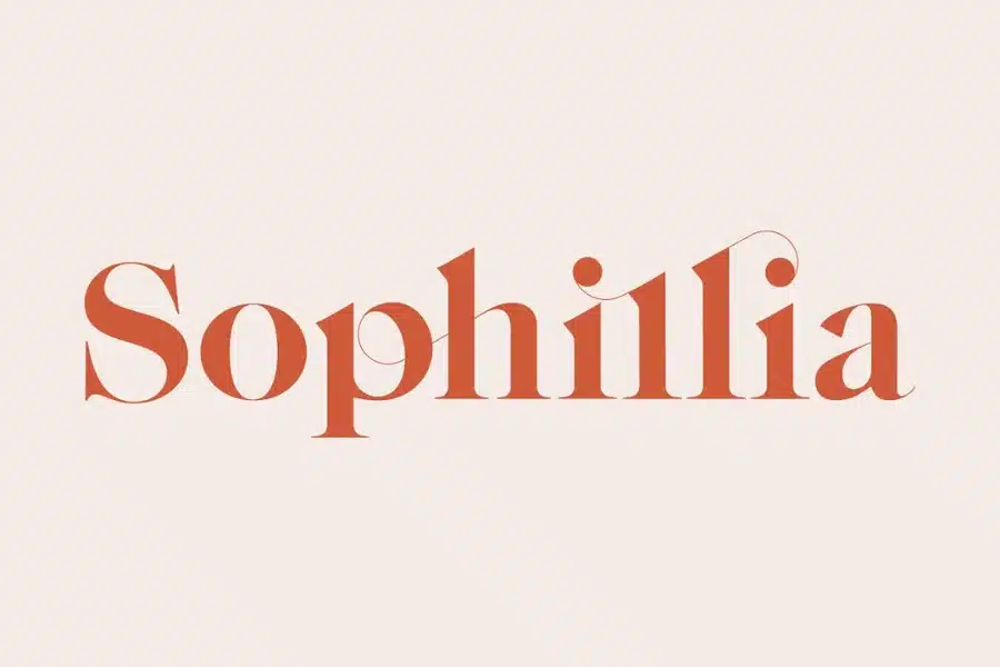 Sophilia Font Similar To Caslon